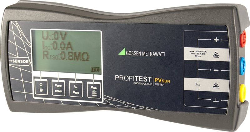Elit Profitest PVSUN M360C Solar PV Installation Tester EN 62446