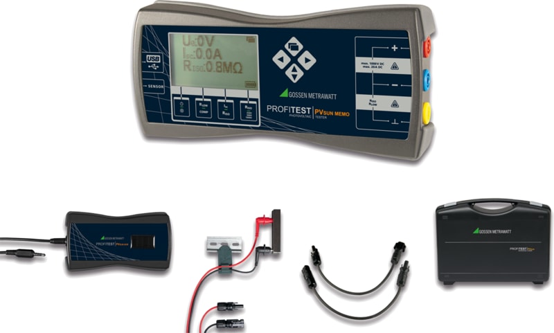 Elit Profitest PVsun Memo Kit with Irradiance, Temperature and Tilt Sensor (M360E)