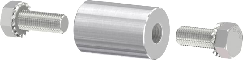Aluminium cylinder Ø 10.5 mm for current transformer (METSECT5CYL2)