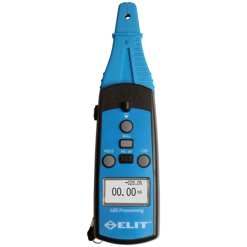 Elit 420 DC Current Clamp 0.01-40 mA, Ø5 mm Jaw (1110110)
