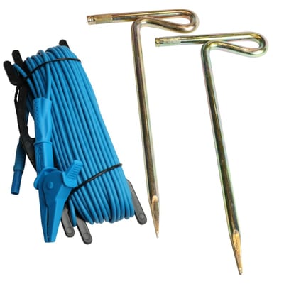 Elit JTS-20 Earth Test Set with 20 m Lead and Ground Stakes