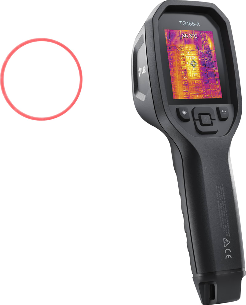 FLIR TG165-X IR thermometer with IGM (7332558023822)