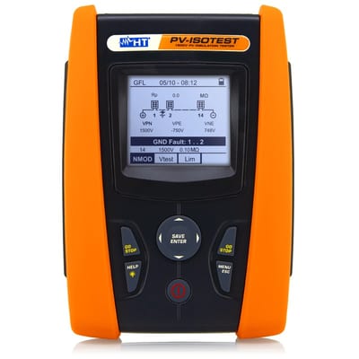 HT PV-Isotest insulation tester for solar cells