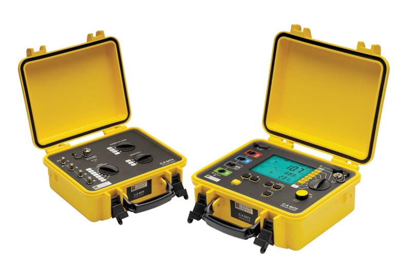 Chauvin Arnoux CA 6472 + CA 6474 Ground Resistance Analyser Set