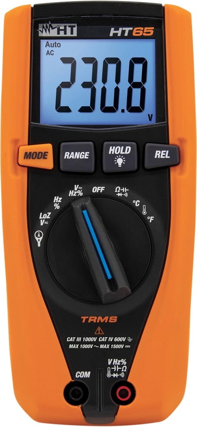 HT65 multimeter 1500VDC/1000VAC