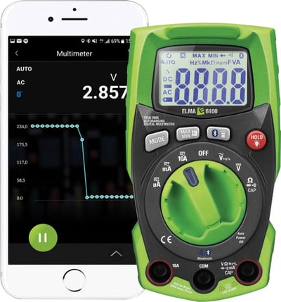 Elma 6100EVSE Multimeter with CP EVSE