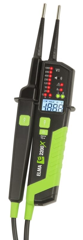 Elma 2200X Two-Pole Voltage Tester CAT IV