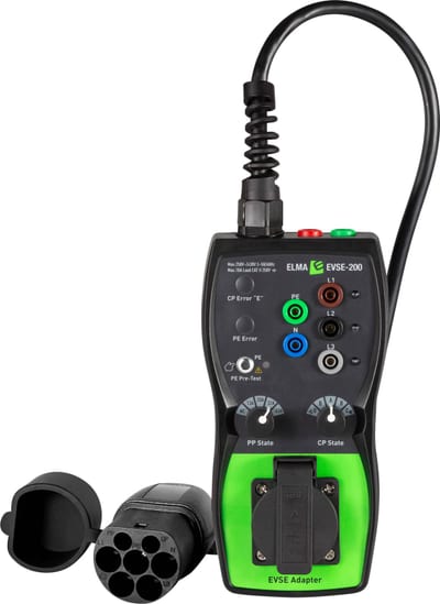 Elma EVSE-200 type 2 Elbil testadapter