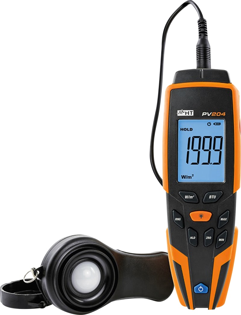 HT PV204 Solar Irradiance Meter up to 2000 W/m² (8052870673633)