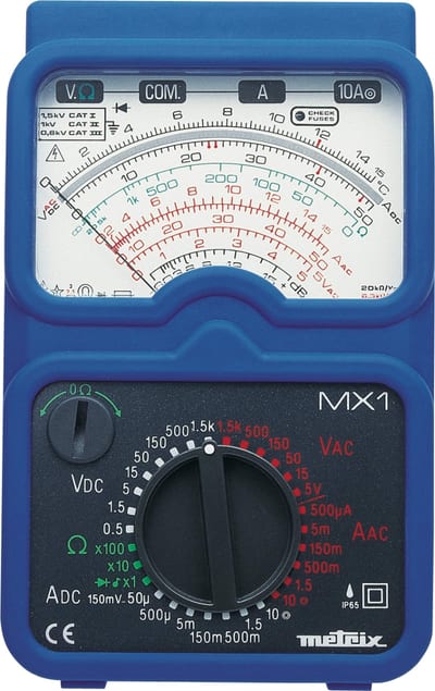 MX 1 Analogt Multimeter