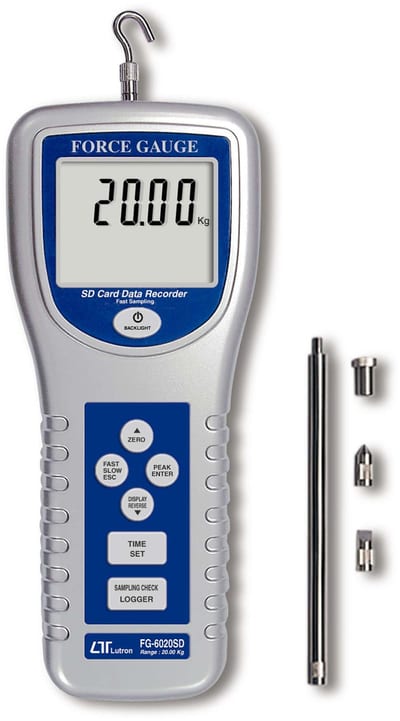 Elma FG-6020SD 20 kg Push/Pull Force Gauge