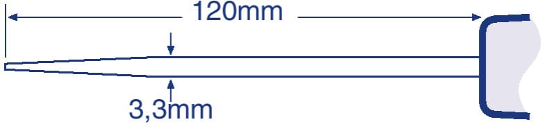 Digitron KO234 Universal Temperature Pin Probe -200 to 1000 C (42.K0234)