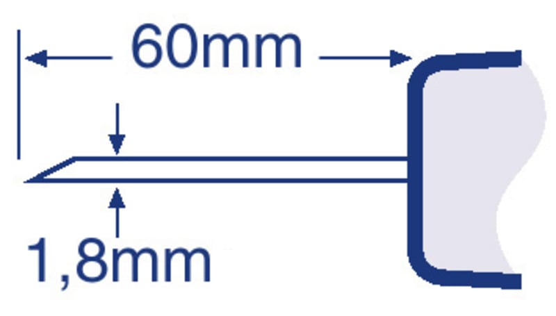 Digitron 42.0112D KO112D Needle Temperature Probe -200 to 400 °C