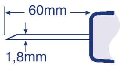 Digitron 42.0112D KO112D Needle Temperature Probe -200 to 400 °C