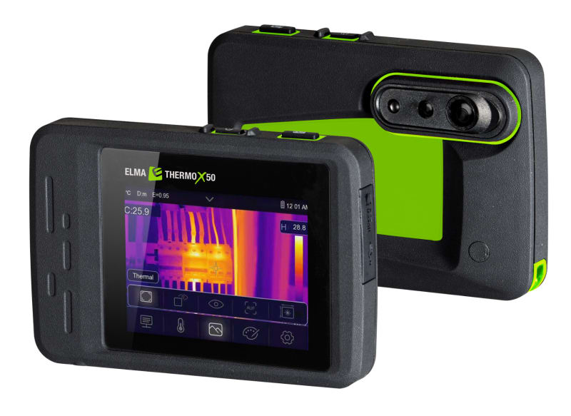 Elma Instruments Thermo X50 Thermal Pocket Camera 256×192 px (5706445840755)