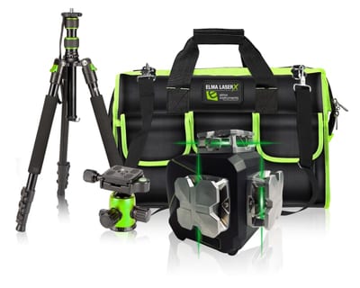 Elma Laser X360-3 line laser with stand