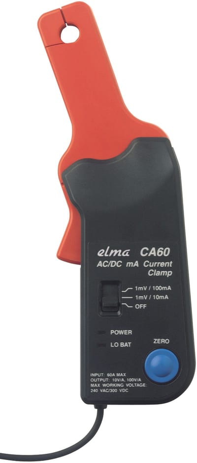 Elma CA60 Clamp Meter Ma Ac/Dc