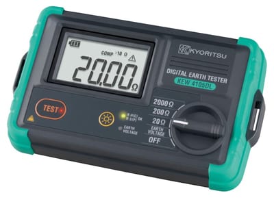 Kyoritsu 4105DL Digital Earth Resistance Tester