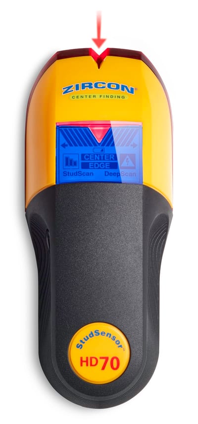 Elma Instruments Zircon HD70 Stud Finder with Center Vision Display