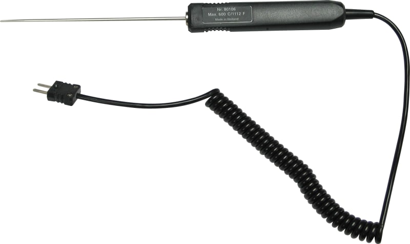 Elma Instruments 42.TH106 Standard Insertion Temperature Probe, 130 mm