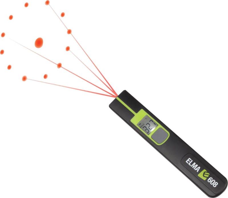 Elma Instruments Elma 608 Mini Pen-Format Infrared Thermometer