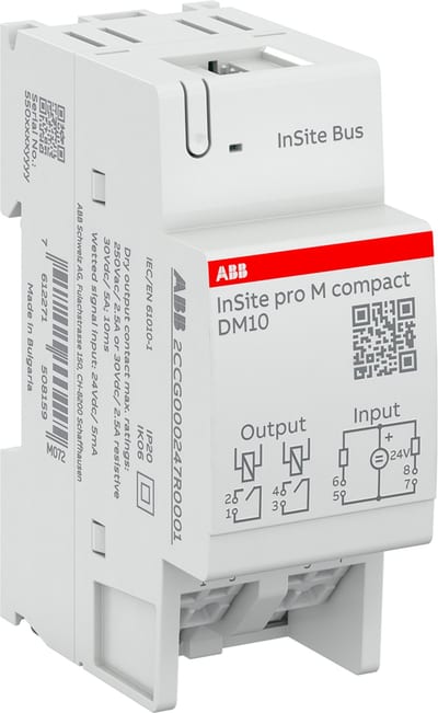 ABB DM10 Digital Input and Output Module - InSite pro M compact