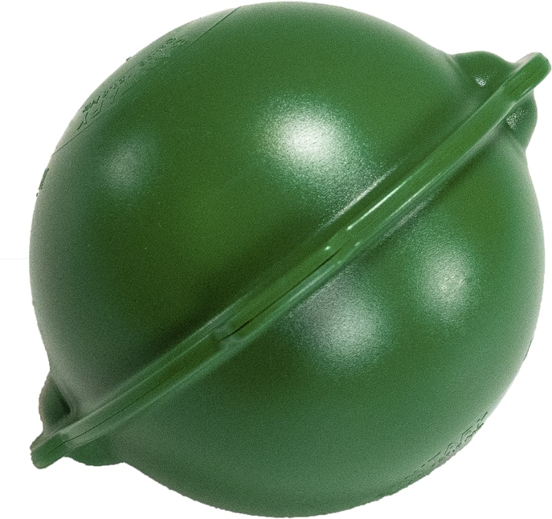 Melbye 8053275 Ball Marker, Sanitary Sewer, Green