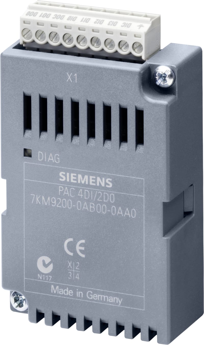 Siemens PLUG-IN Ekspansjonsmodul for PAC 4DI/2DO