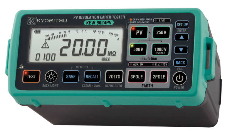 Elma Instruments Kyoritsu 6024PV PV String Insulation and Earth Tester