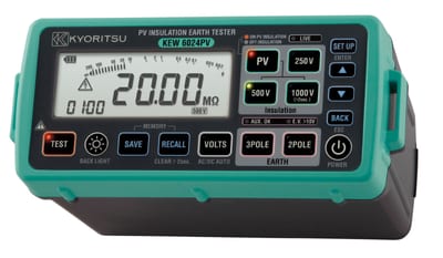 Elma Instruments Kyoritsu 6024PV PV String Insulation and Earth Tester