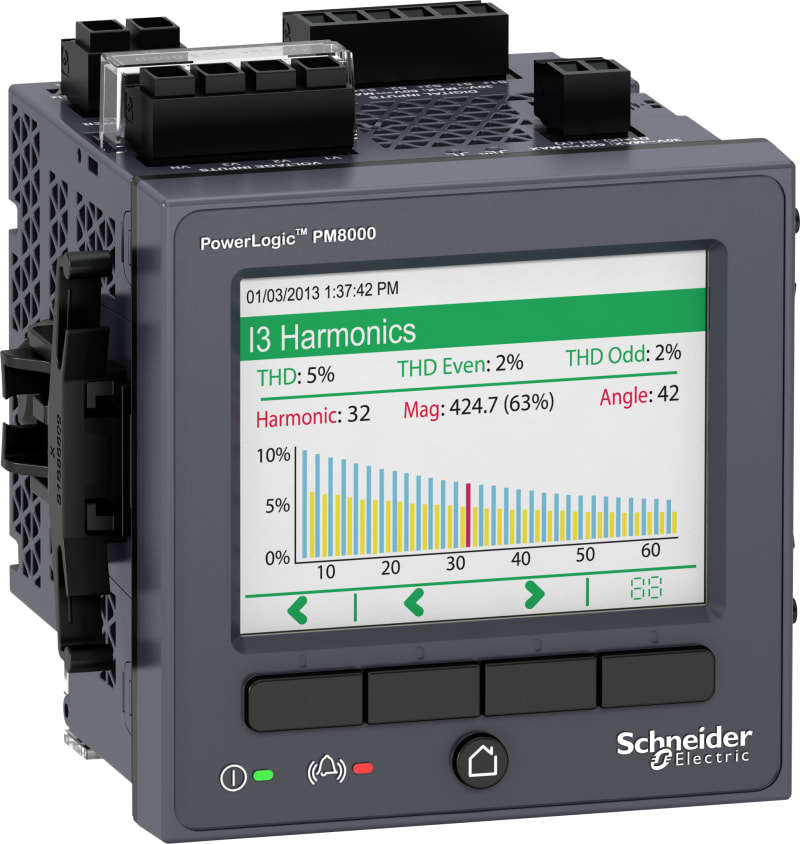 Schneider Electric PowerLogic PM8000 - PM8240 Panel mount meter - intermediate metering METSEPM8240
