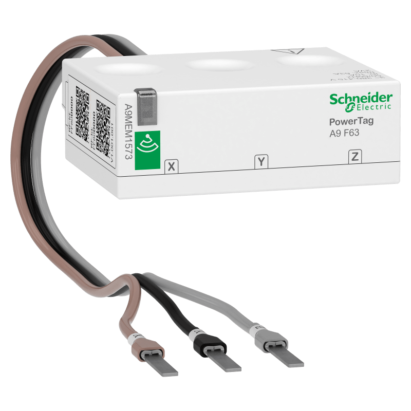 Schneider Electric energy sensor PowerTag Flex 63A 3P top and bottom position A9MEM1573