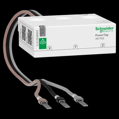 Schneider Electric energy sensor PowerTag Flex 63A 3P top and bottom position A9MEM1573