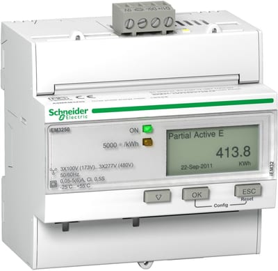 Schneider Electric A9MEM3250 IEM3250 energy meter - CT - Modbus