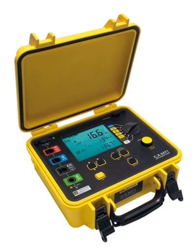 Chauvin Arnoux CA 6471 Earth and Ground Resistance Tester