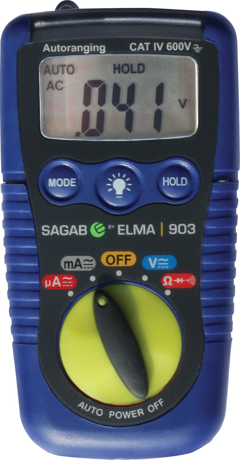 Sagab 903 Minimultimeter (DMM903)
