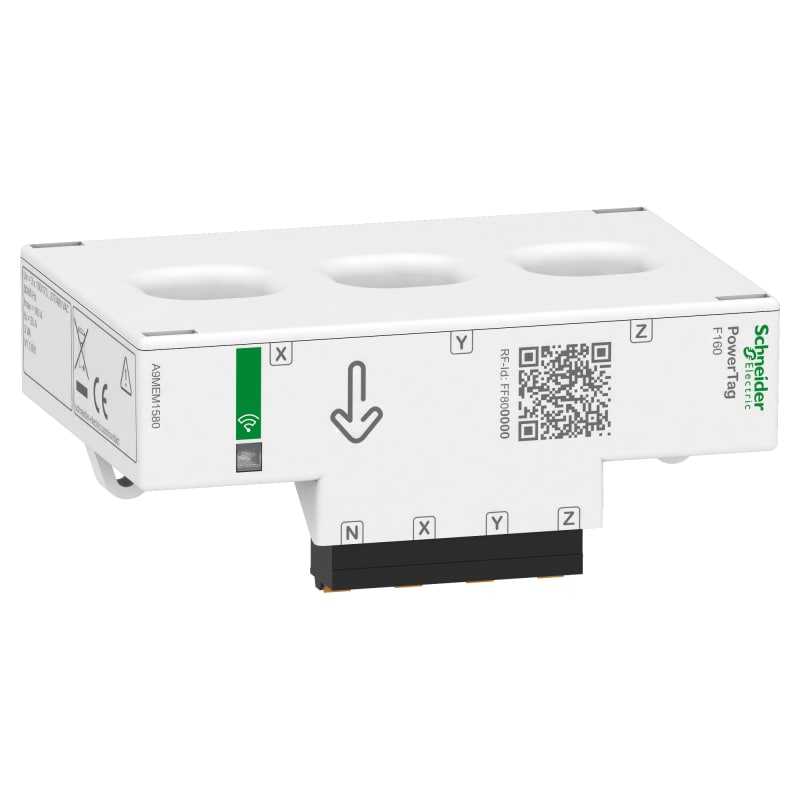 Schneider Electric energy sensor, PowerTag Flex 160A 3P/3P+N top and bottom position A9MEM1580