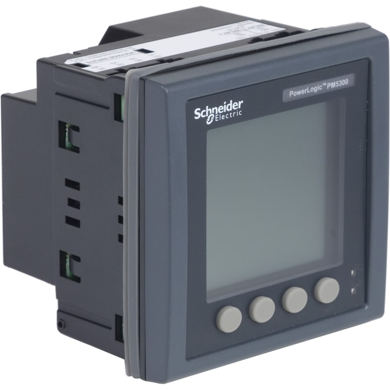 Schneider Electric PM5330 Meter, modbus, up to 31ST H, 256K 2DI/2DO 35 alarms METSEPM5330