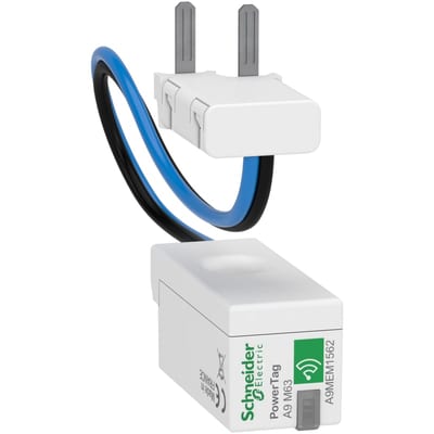 Schneider Electric energy sensor, PowerTag phaseNeutral 63A 1P+N bottom position A9MEM1562