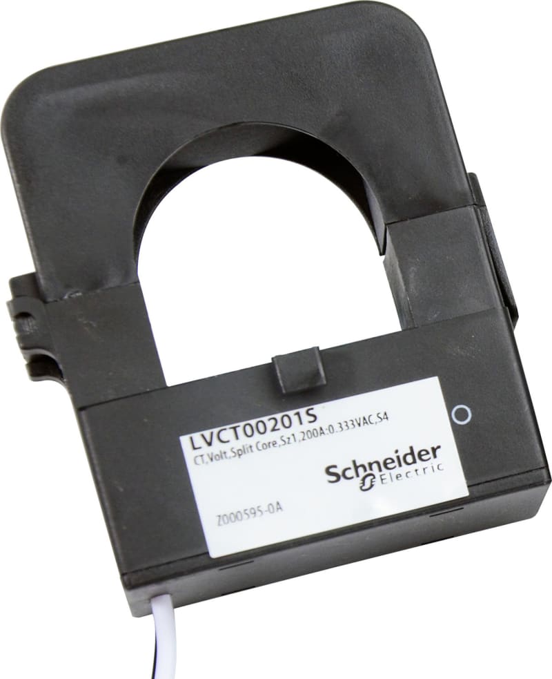 Schneider Electric LV CT 1000 A - 0.333 V output - split core CT - 62 mm x 201 mm LVCT01004S