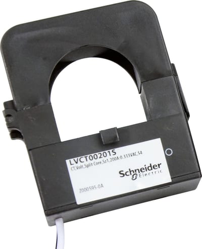 Schneider Electric LV CT 2000 A - 0.333 V output - split core CT - 62 mm x 201 mm LVCT02004S