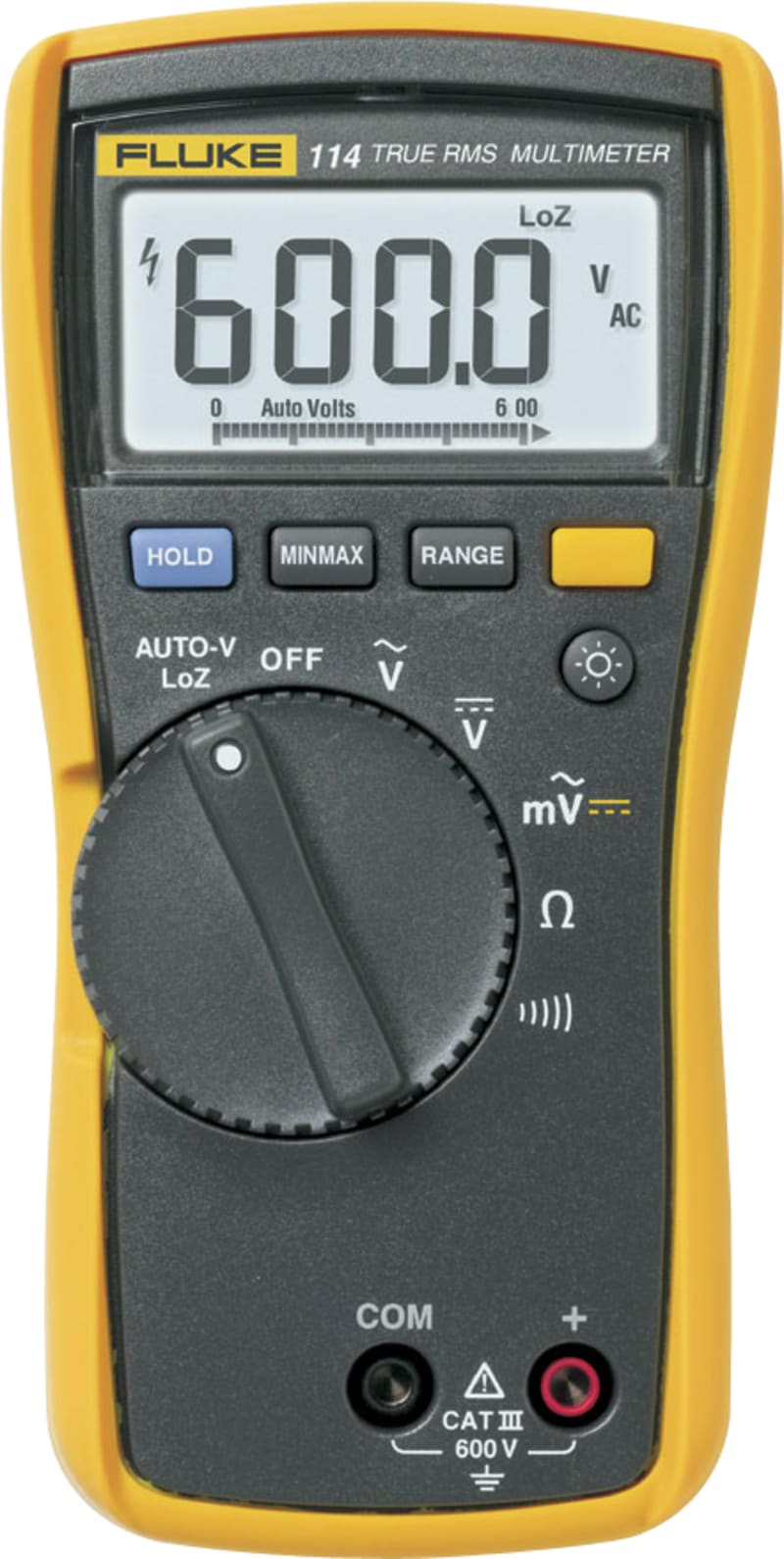 Fluke 114 MULTIMETER, TRUE RMS (58003)