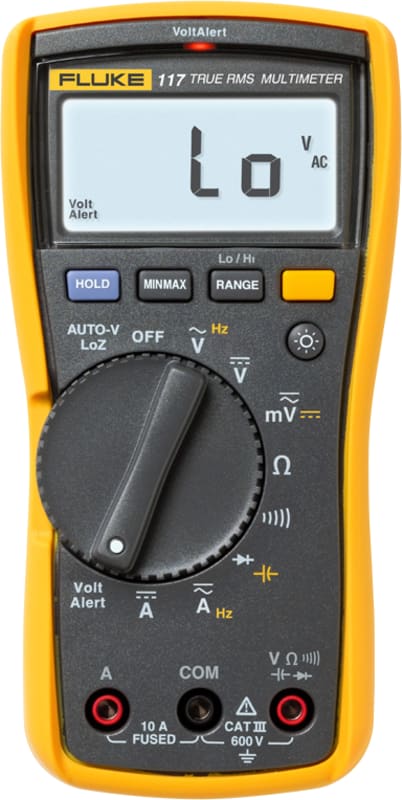 Fluke 117 True-RMS Digital Multimeter (FLUKE-117 EUR)