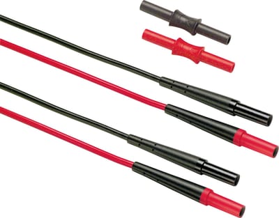 Fluke TL221 test lead set with female connectors