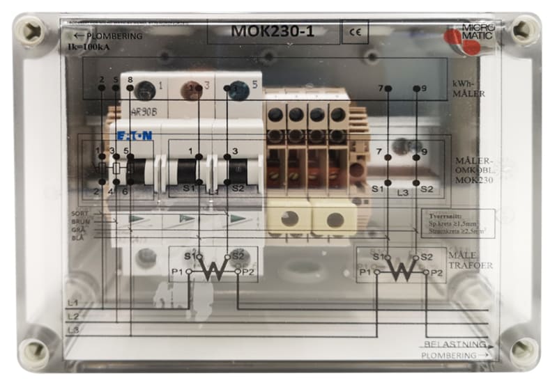 Meteromkobler 3X230V (SE-MK-2T, 3X230V)