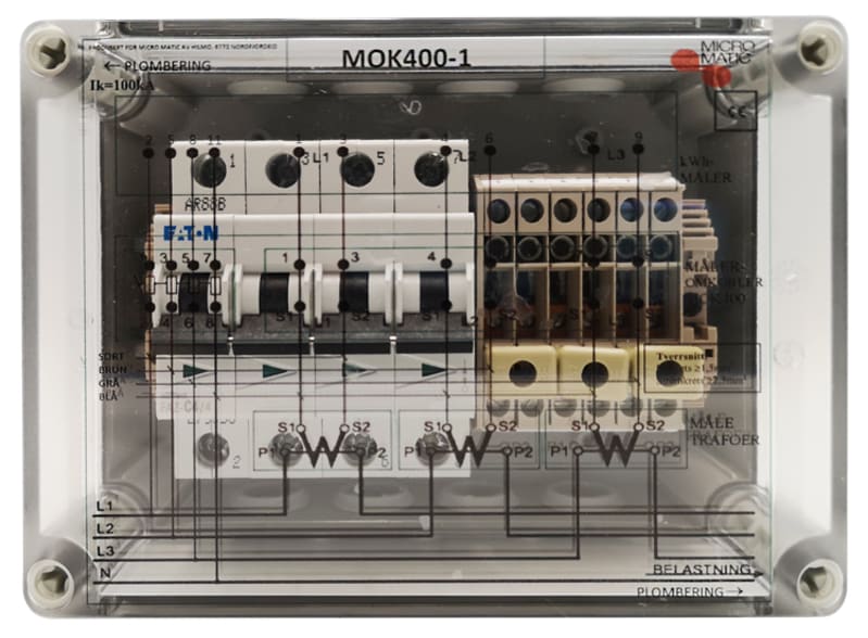 Meteromkobler 3X400V+N (SE-MK-3T, 3X400V+N)