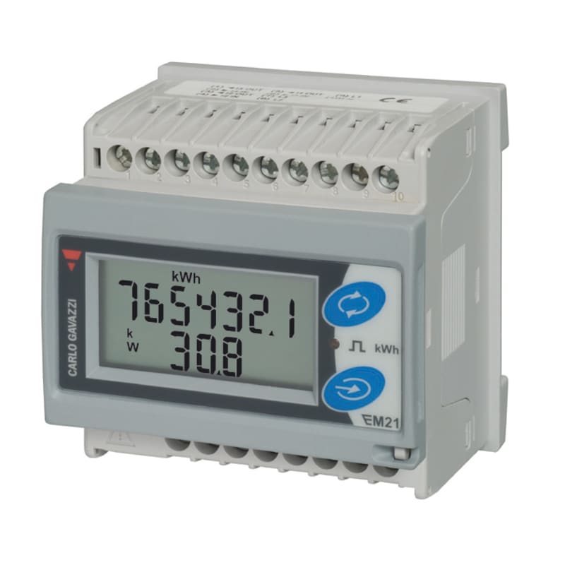 3-Phase kWh meter pulse (EM21072DAV53XOXX)