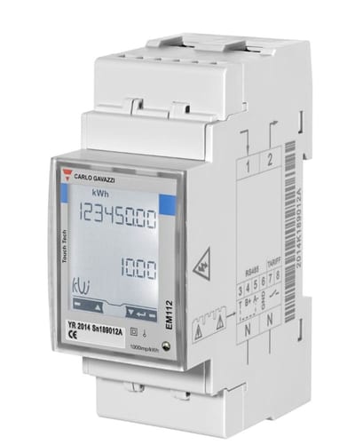 Meter 1-Phase 100A with pulse output (EM112DINAV01XO1X)