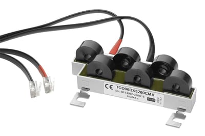 Current Transformer 6X32A, 80cm cable
