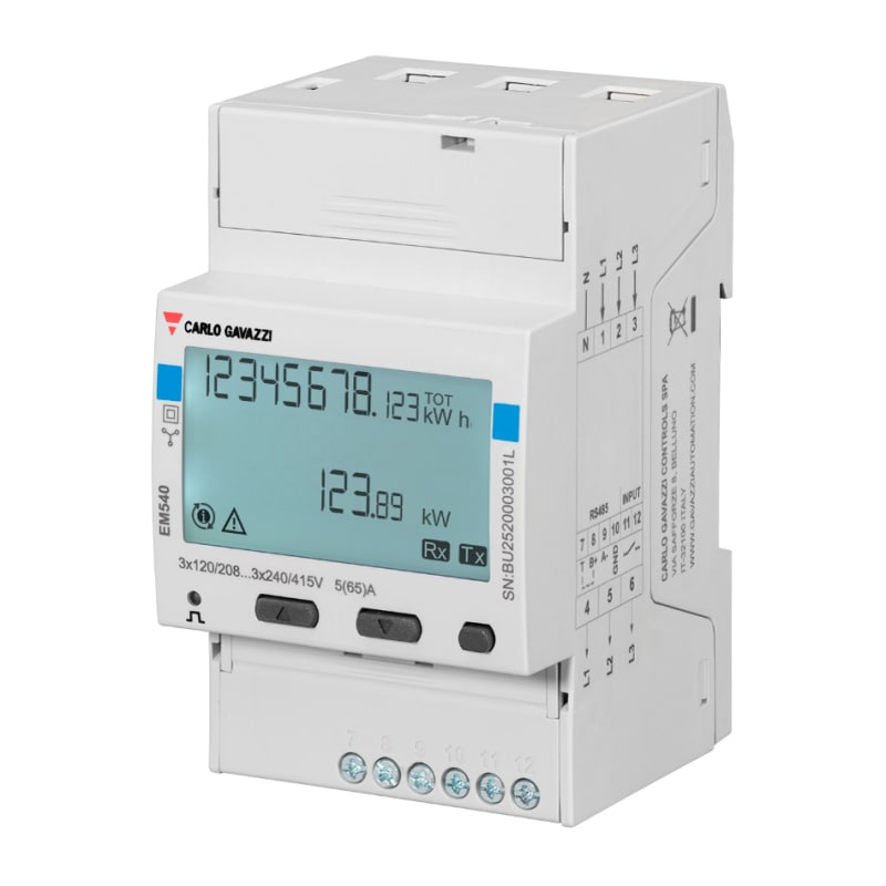 Meter 3-Phase 65A RS485 (EM540DINAV23XS1X)